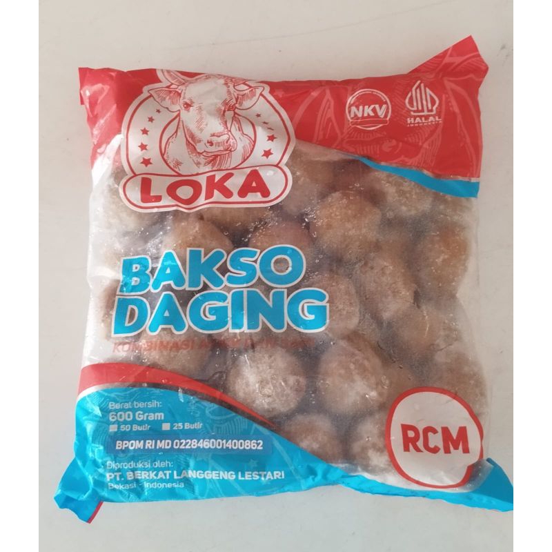 

Thalib ( Loka ) Bakso Sapi Enak isi 50 pcs