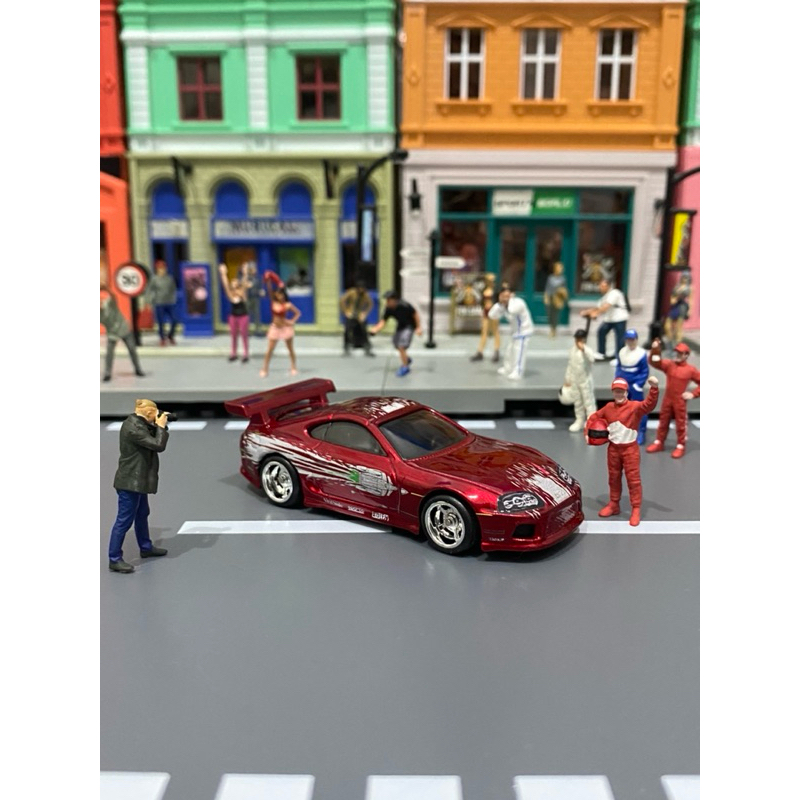 Hot Wheels Custom Ban Karet Toyota Supra Fast Furious Edition 12