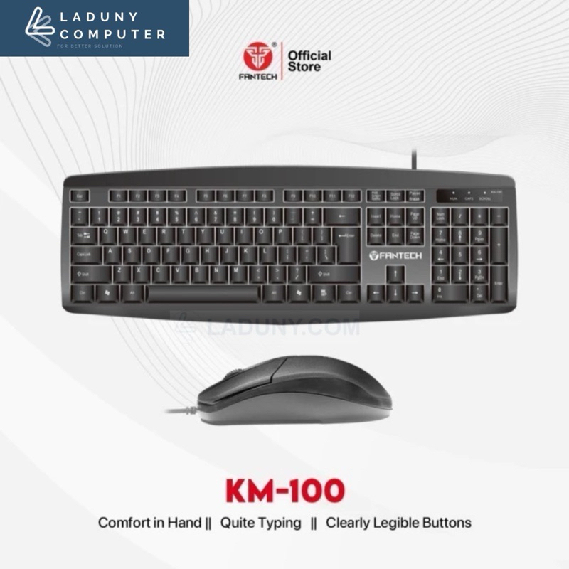 Keyboard Mouse Fantech KM-100
