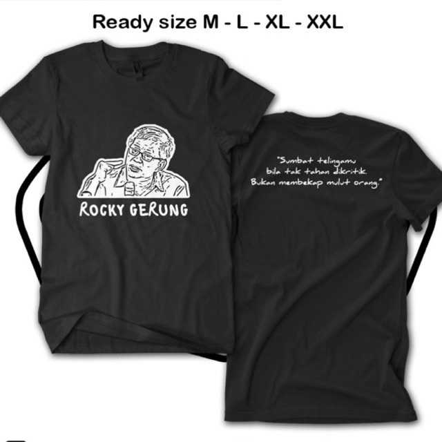 KAOS TOKOH DUNIA - ROCKY GERUNG - QUOTES ROCKY GERUNG