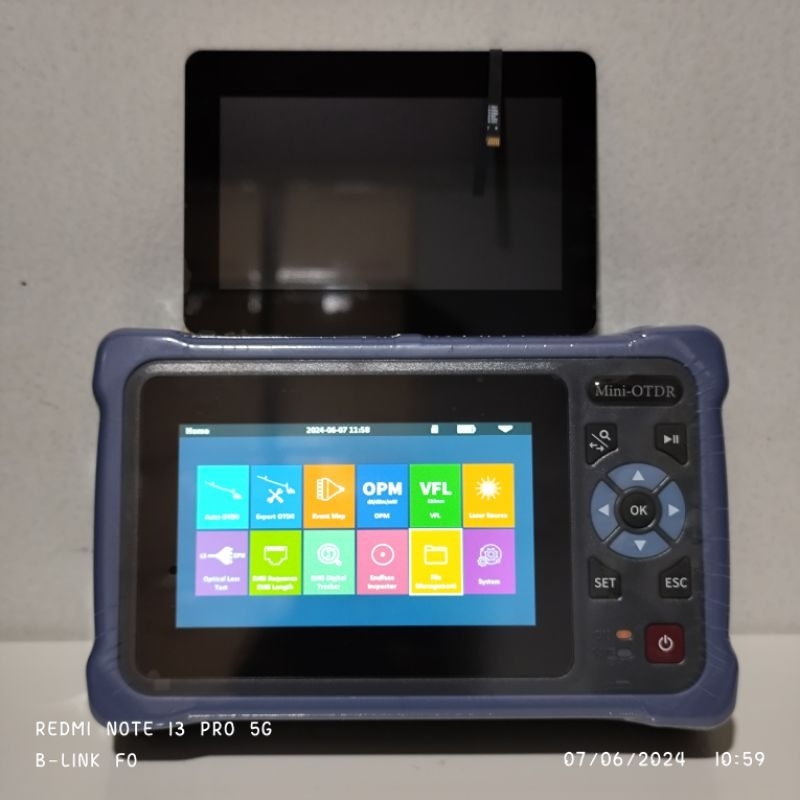lcd otdr mini novker nk4000 / lcd otdr mini touchscreen