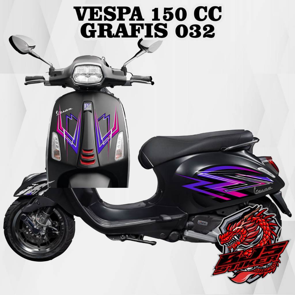 stiker striping vespa primavera vespa sprint vespa 150 grafis 032 - stiker decal vespa primavera ves