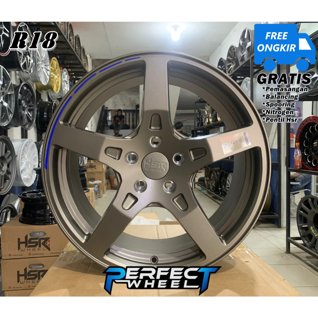 Velg Ring 18 Hsr Wheel Pente Buat Mobil Toyota Camry, Biante, Alphard, Accord