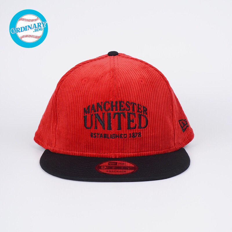 Topi New Era Original Manchester United Corduroy