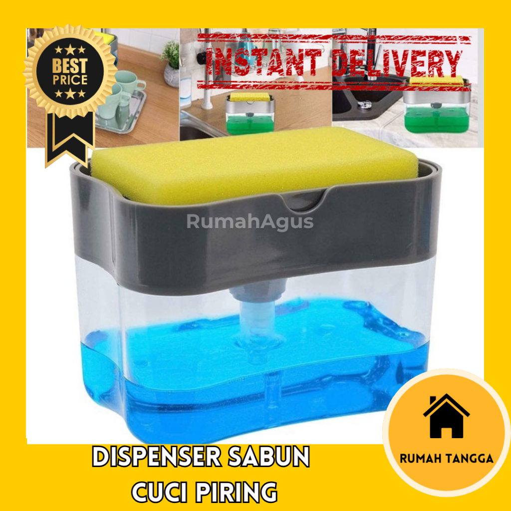 Dispenser Sabun Cuci Piring Tempat Sabun Cuci Piring Dispenser