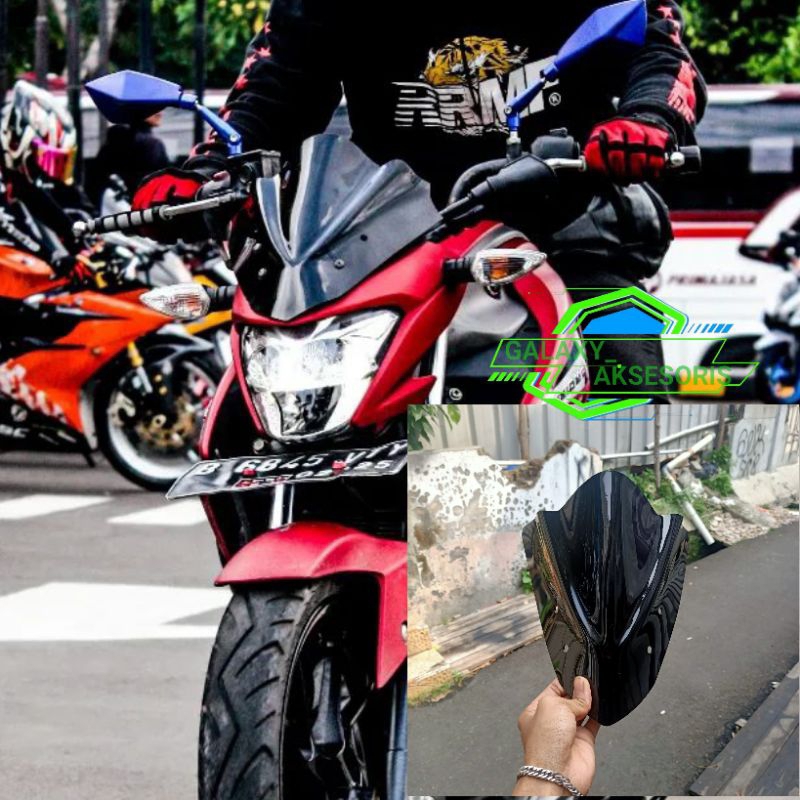VISOR YAMAHA VIXION R 155 TERBARU MODEL JENONG