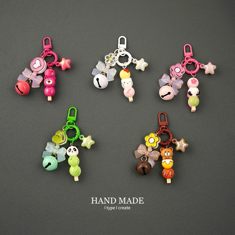 [GH] Dango Keychain Gantungan kunci bentuk dango lucu akrilik panda lotso hello kitty Goms Home Mini