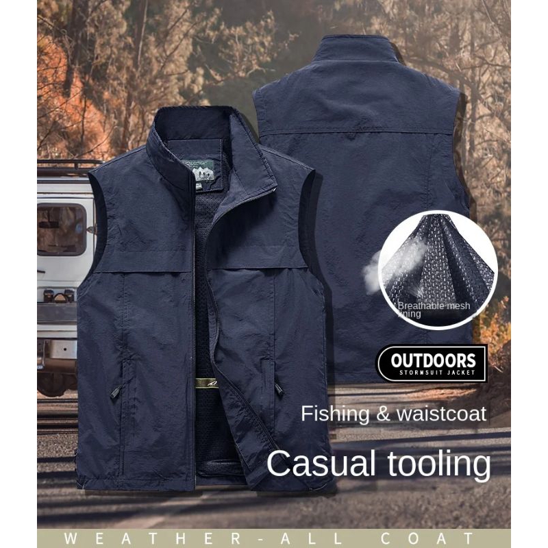 jaket rompi pria terbaru original/ jaket rompi keren kece/ jaket rompi pria terlaris