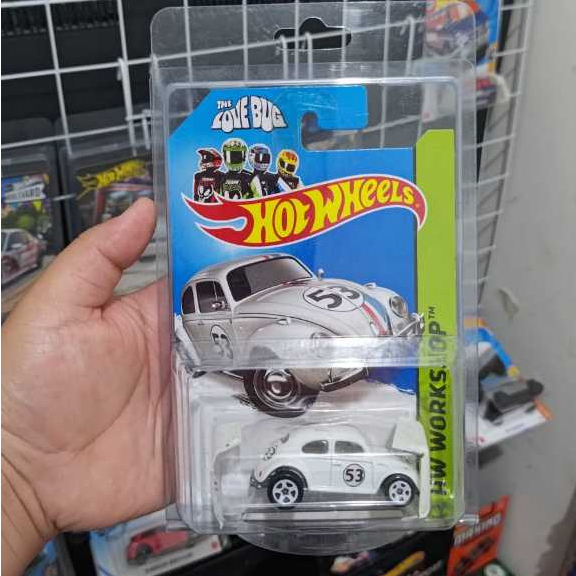 Hot Wheels VW Beetle Herbie The Love Bug (White)