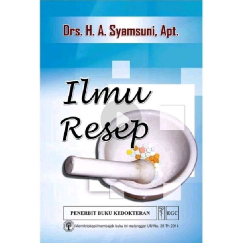 Buku Ilmu Resep