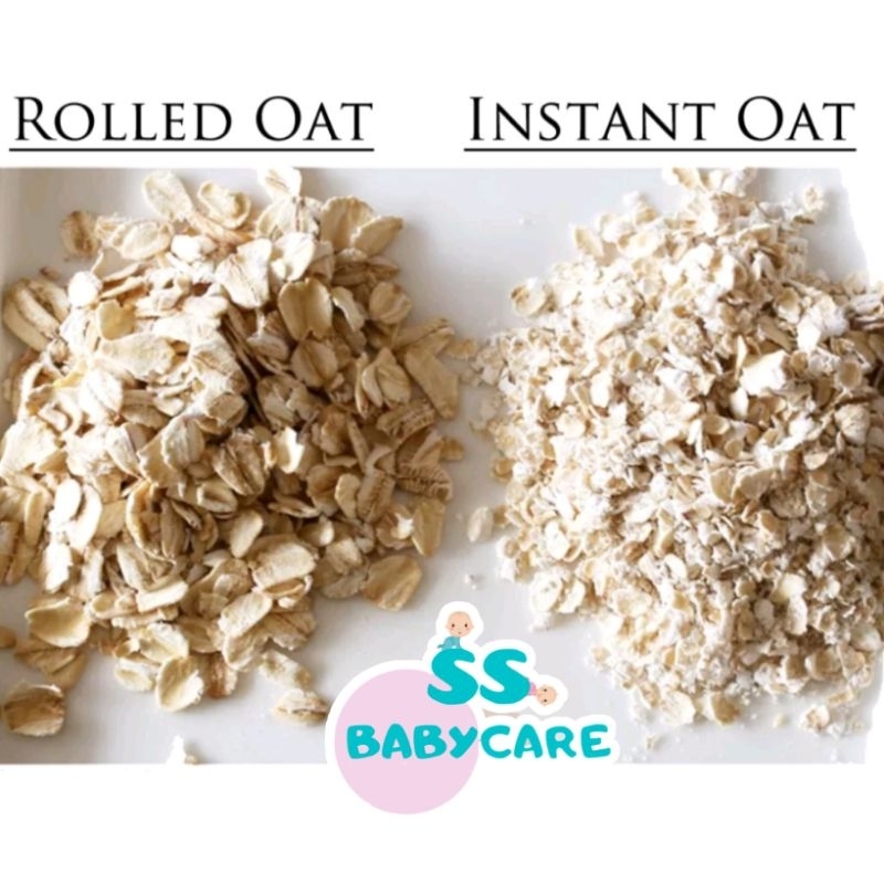 

Instant Oat & Rolled Oat 100gr - Oatmeal Sereal Gandum - Oat MPASI