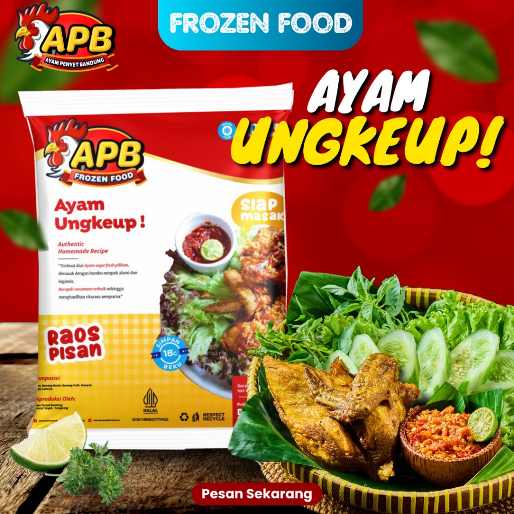 

Bebek Ungkep Bumbu Kuning Frozen Food Empuk siap goreng