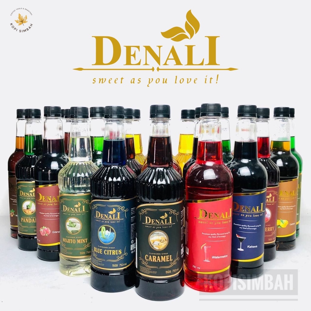 

Denali Syrup 750ml All Variants