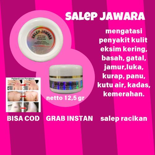 JAWARA Salep racikan Eksim Jamur Kurap Alergi Kulit Cream Psoriasis Sensitif sebaguna,panu,gatal dll