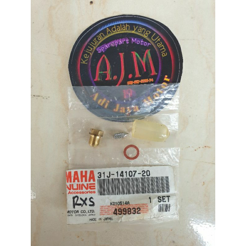 Jarum Pelampung Karburator Carburator Yamaha RXS RX S SPECIAL YT115 YT 115 Original 31J Japan