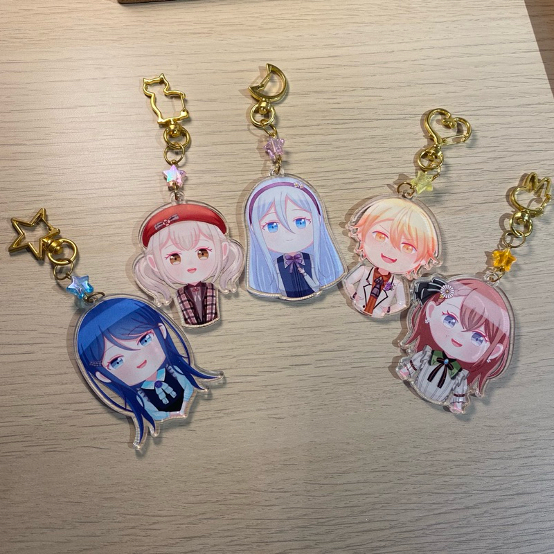 Keychain Project Sekai 2nd Birthday All Characters