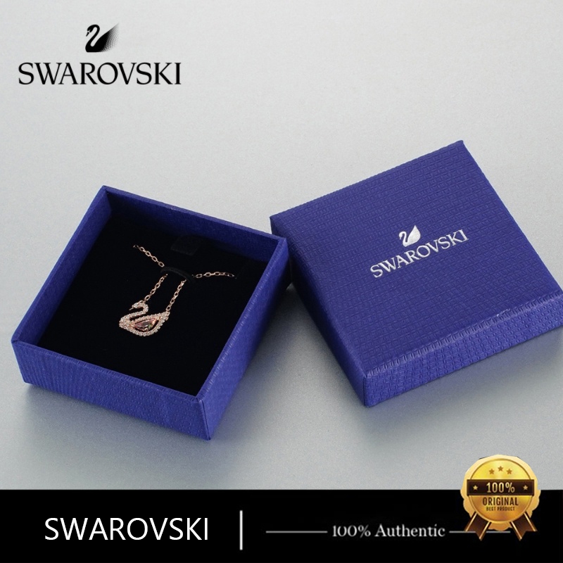 【100% original READY STOCK】Swarovski DANCING SWAN Hadiah Pesona Mode Baru Pesona Jantung Cinta