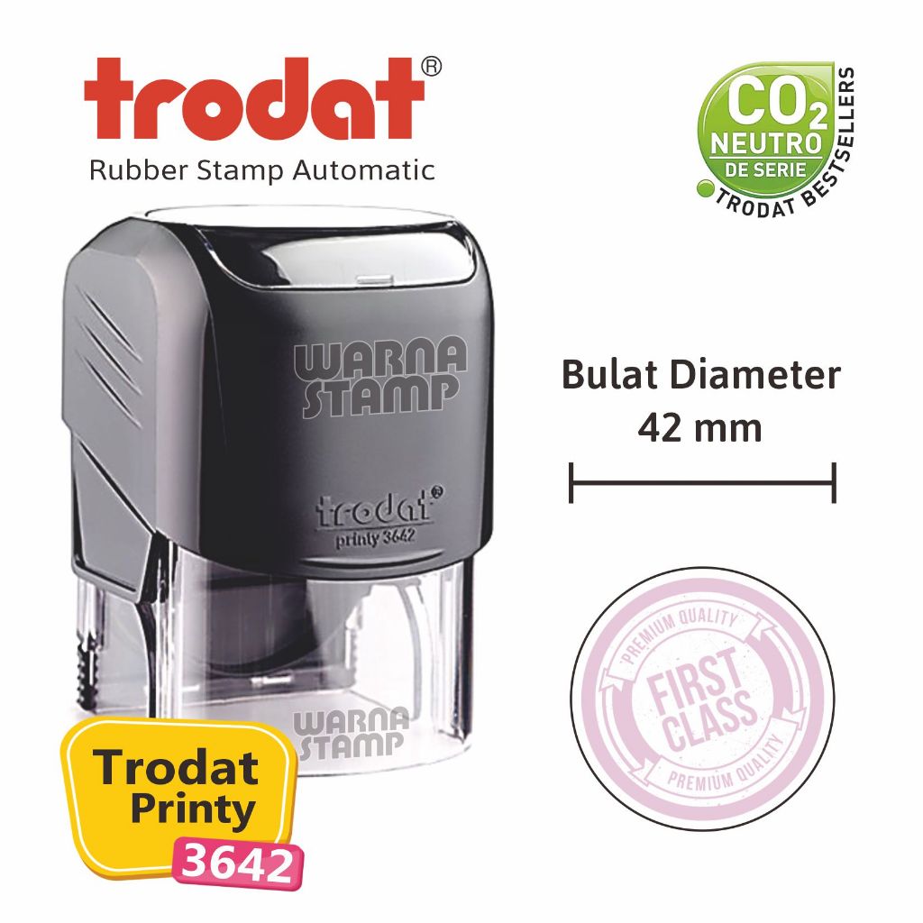 

Stempel Trodat Printy 3642 Original Tanpa Letter / Warna Stamp / Trodat Printy Alat Saja