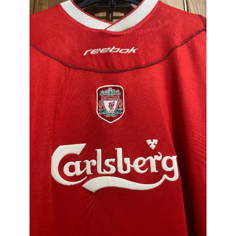 Jersey Liverpool Retro 2002 Original Reebok