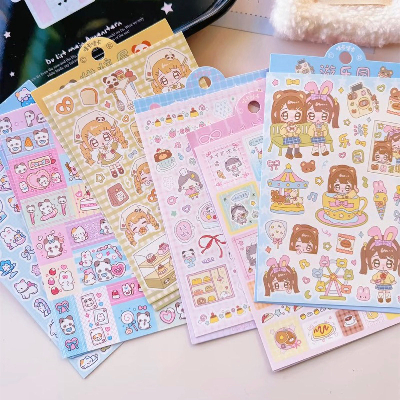 

sticker confetti deco korean photocard journall readystock B2836