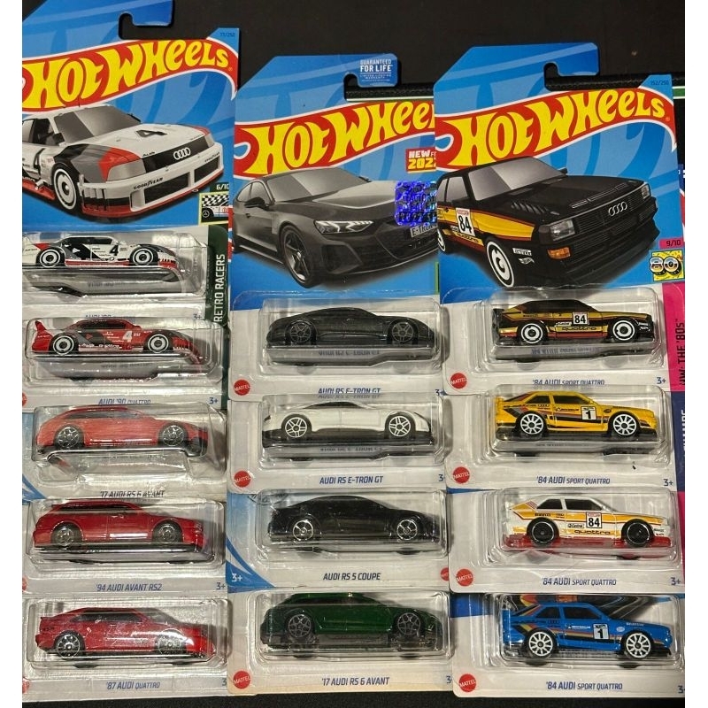 hot wheels Audi series