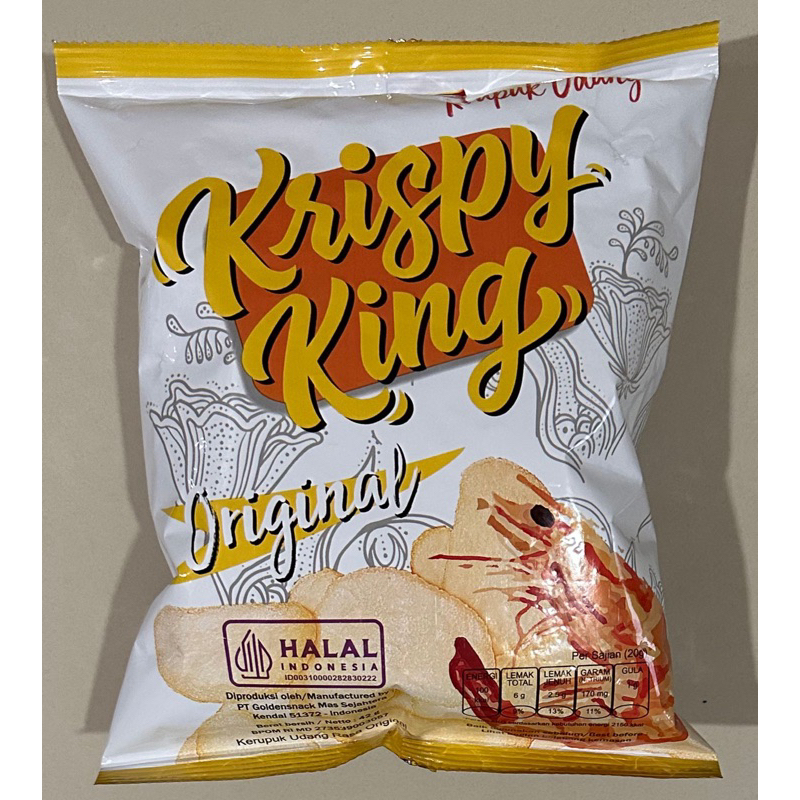 

Krispy King Original Kerupuk Udang Terenak