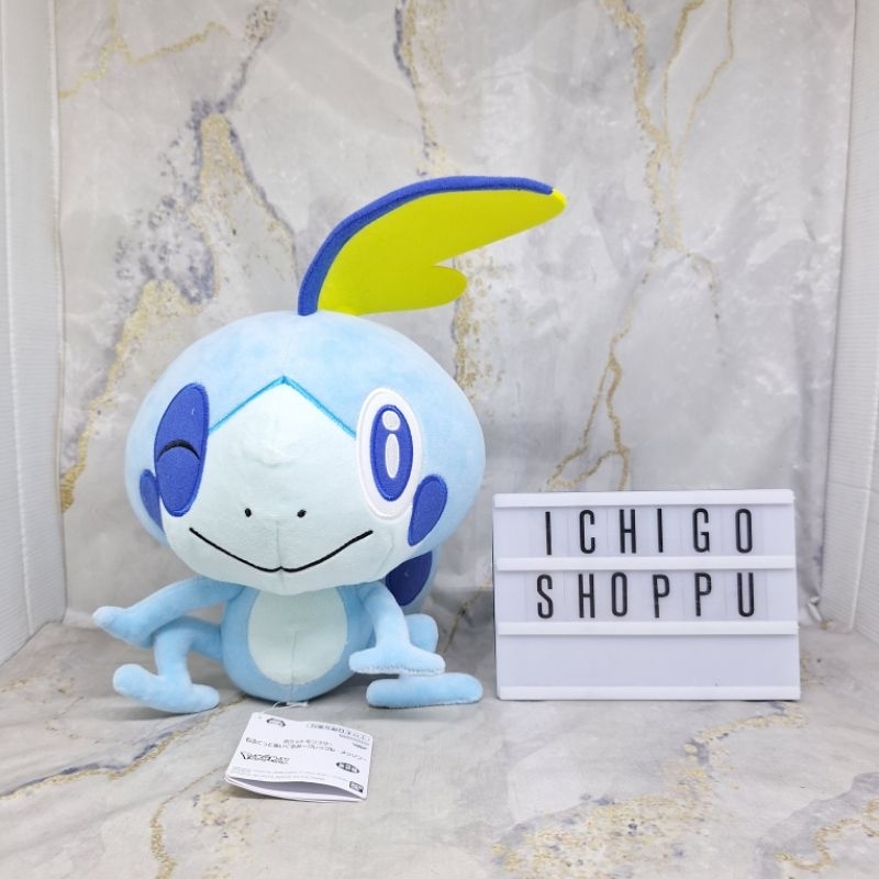 Pokemon Sobble Mofugutto BIG Plush Doll BANPRESTO
