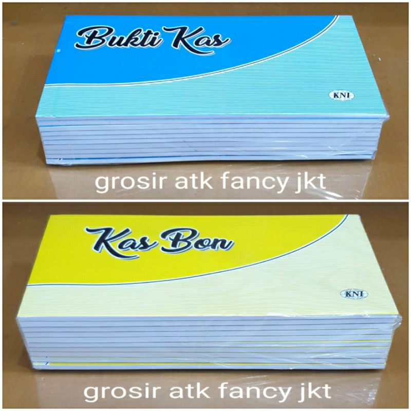 

( 10 buku ) Buku Nota Catatan Bukti Kas Bon KNI ( 20 cm x 10 cm )