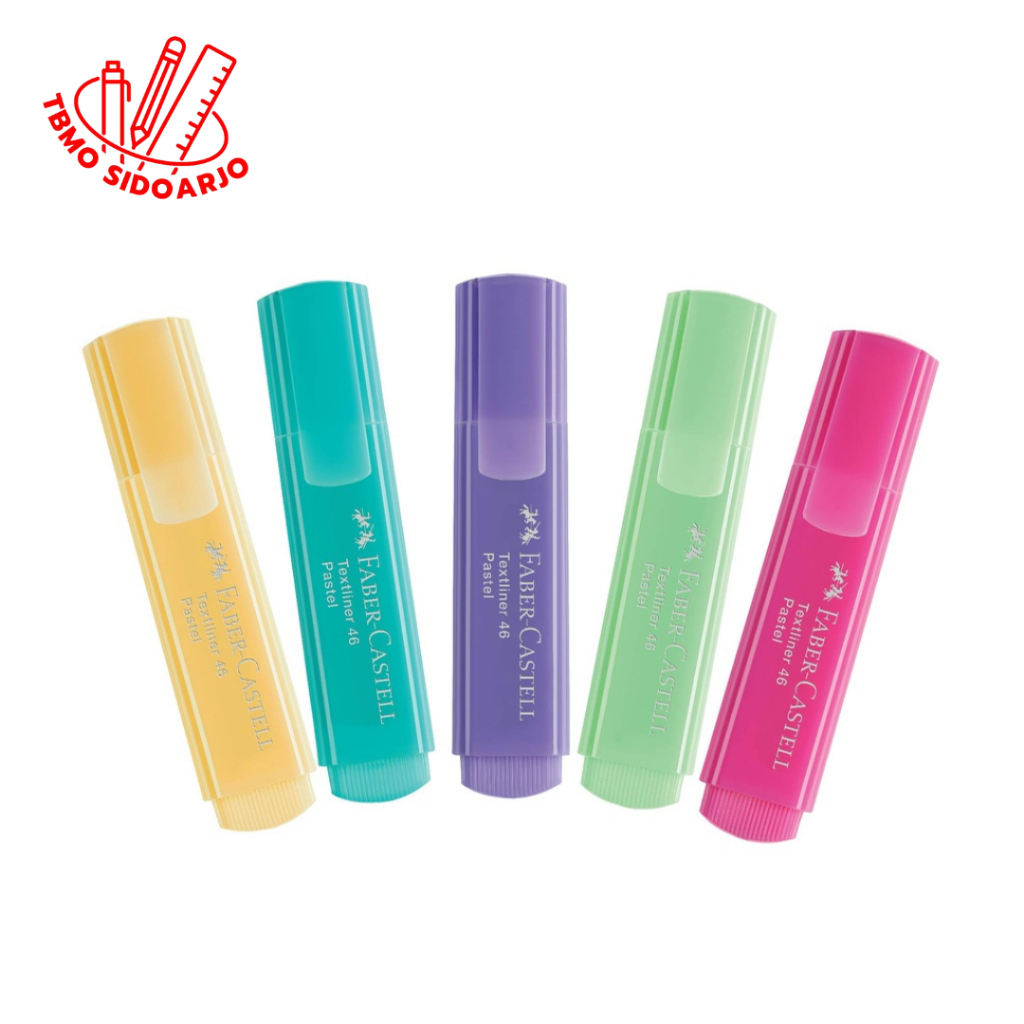 

TBMO Faber Castell Textliner 46 Highlighter Pastel Series Per Pcs