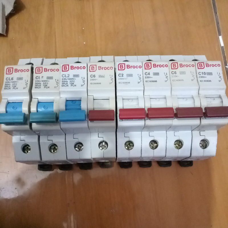 Mcb Broco pln 2A,4A,6A,10A original