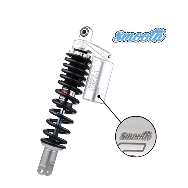 Shockbreaker belakang vario125/150/beat deluxe genio YSS G-Series 330 mm Black/Silver