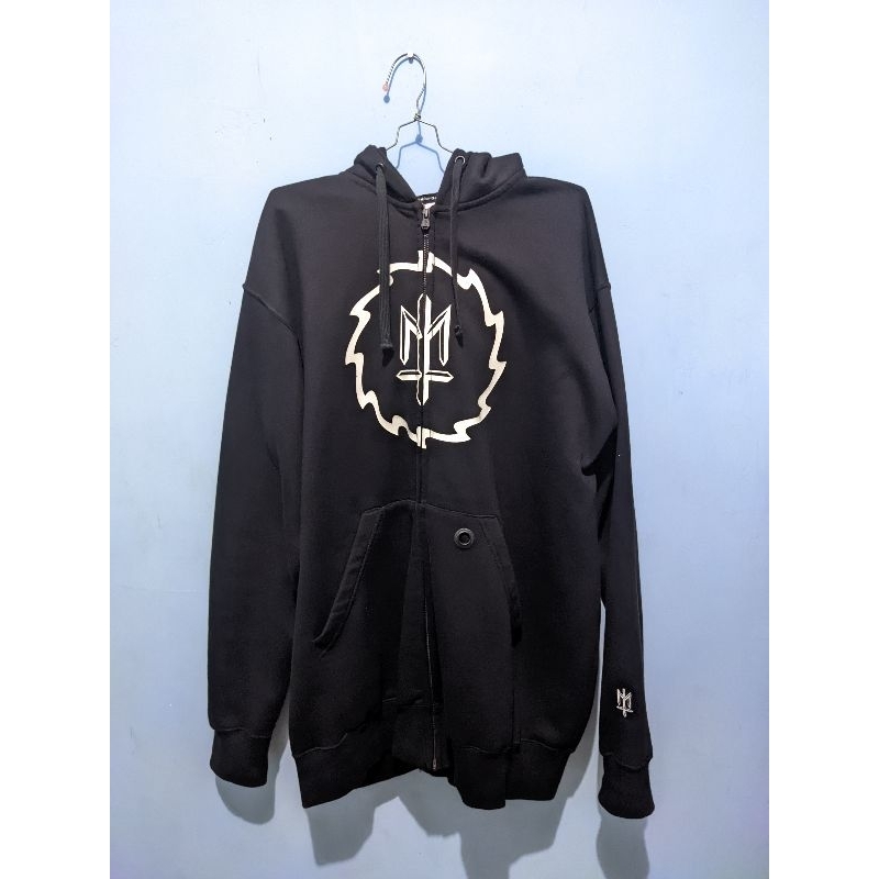 Zipper hoodie maternal