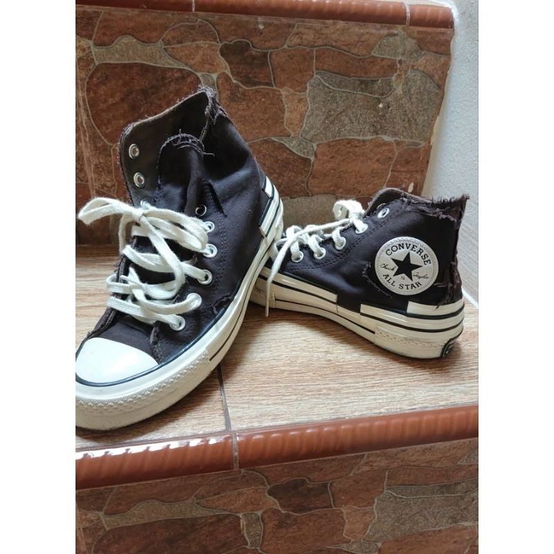 converse chuck 70 hacked heels high top
