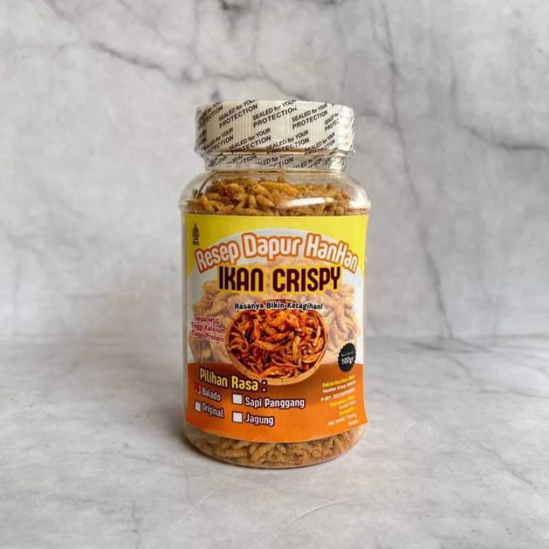 

IKAN CRISPY DAPUR HANHAN IKAN SRUWET IKAN TINGGI PROTEIN DAN TINGGI KALSIUM UNTUK MPASI ANAK LAHAP MAKAN TANPA MSG KRIUK RENYAH VIRAL