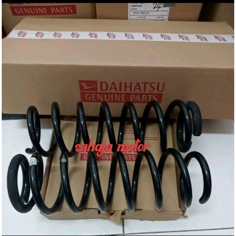 coil spring/per keong mobil daihatsu sirion belakang