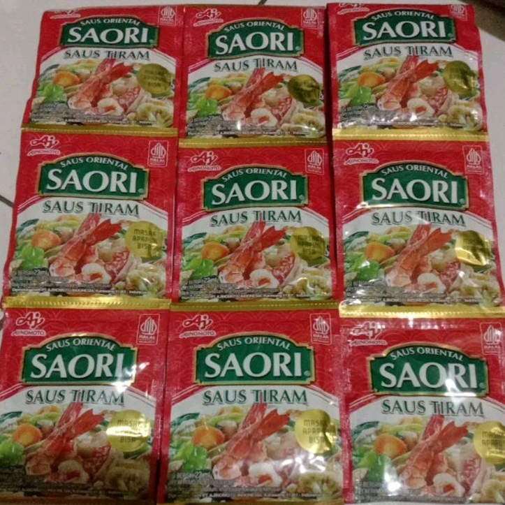 

Saori Saus Tiram 1 renteng 10 pcs