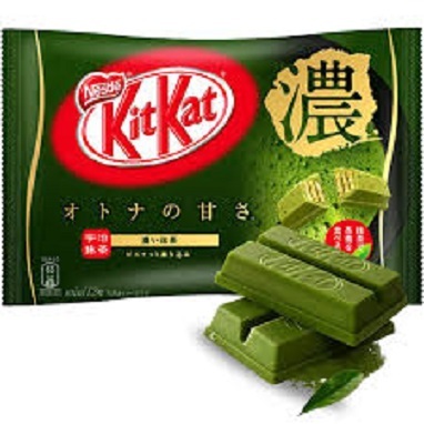 

KIT KAT Mini Strong Green Tea /Biscuit Coklat Import Japan 135gr