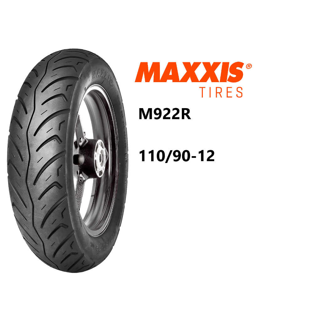 Ban Maxxis M922R Uk 110 / 90 - 12 Tubeless scoopy MOTOR MATIC vespa Freego Free pentil BARU ORIGINAL