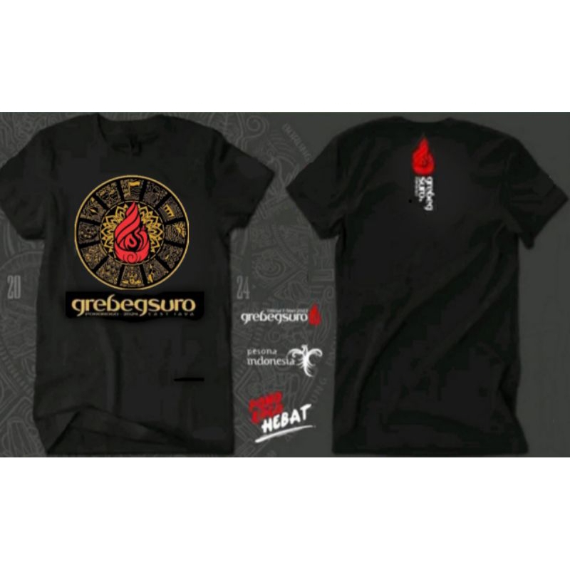 t-shirt ORIGINAL GREBEG SURO PONOROGO 2024 kaos ORIGINAL GREBEG SURO 2024 kaos GREBEG SURO PONOROGO 