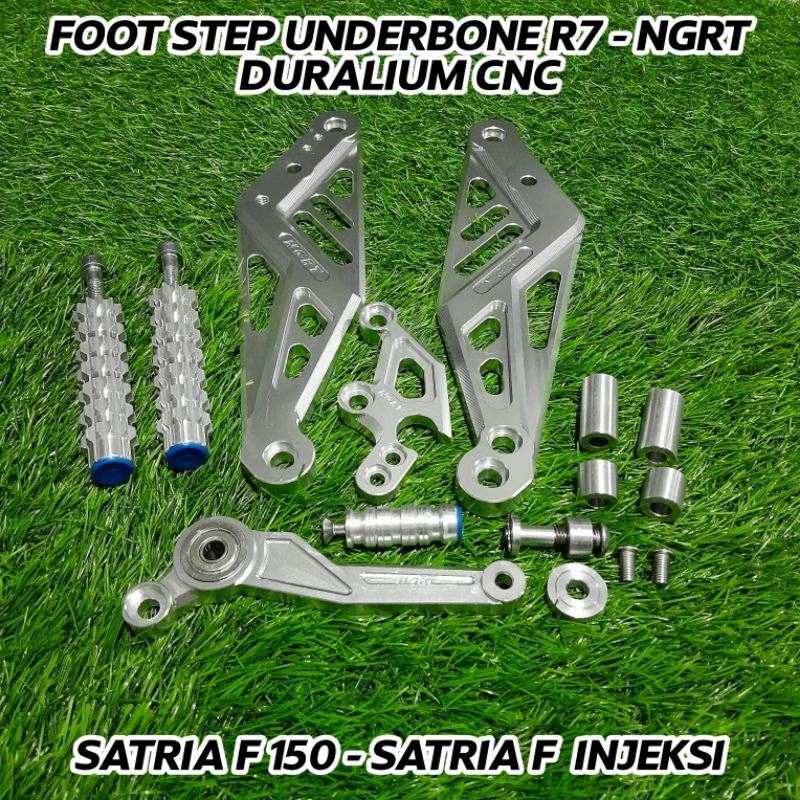 UB NGRT R7 FOOT STEP UNDERNONE SATRIA FU 150 FU FI DURALIUM CNC