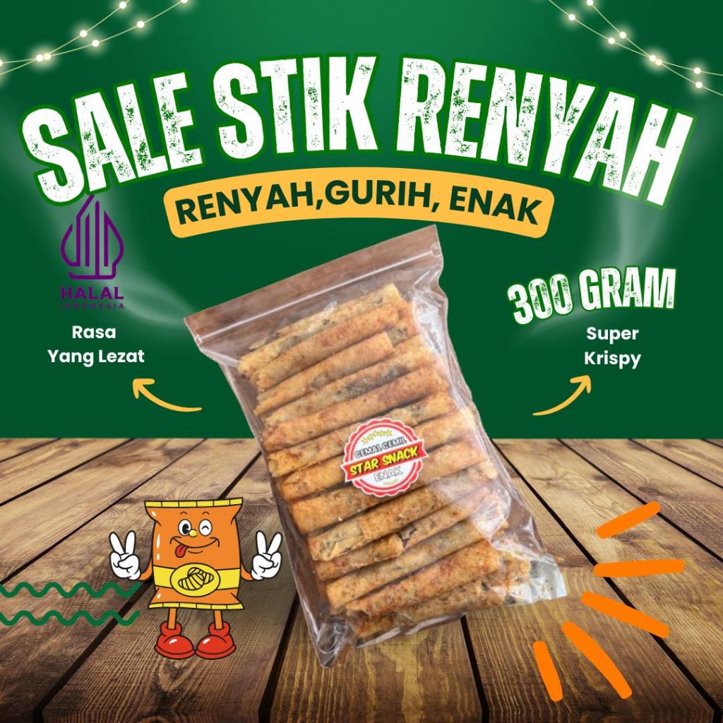 

Sale Stik Renyah Krezz Krispy Cemilan stransnack cemal cemil