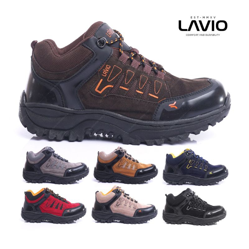 Lavio Sepatu Pria Safety Boots High Premium