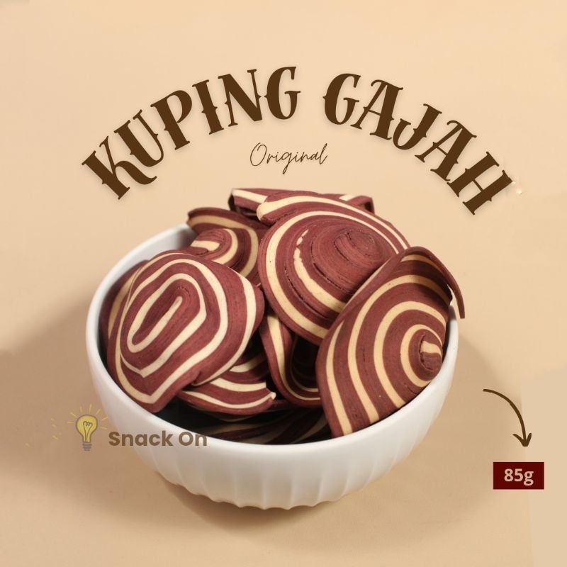 

Kuping Gajah SNACK ON 85g