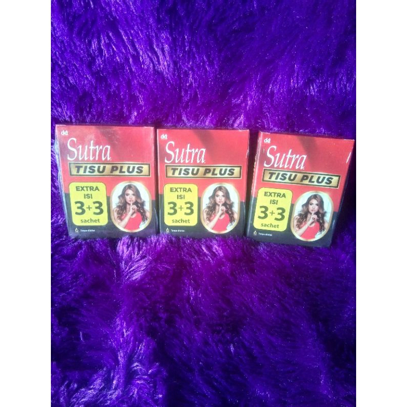 sutra tisu plus 3+3