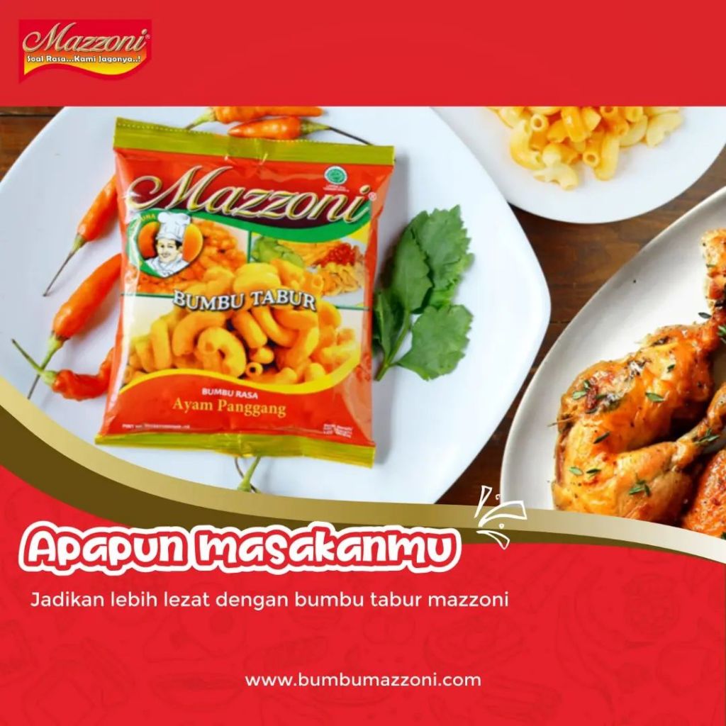 

Mazzoni Bumbu Tabur Ayam Panggang 100 Gram