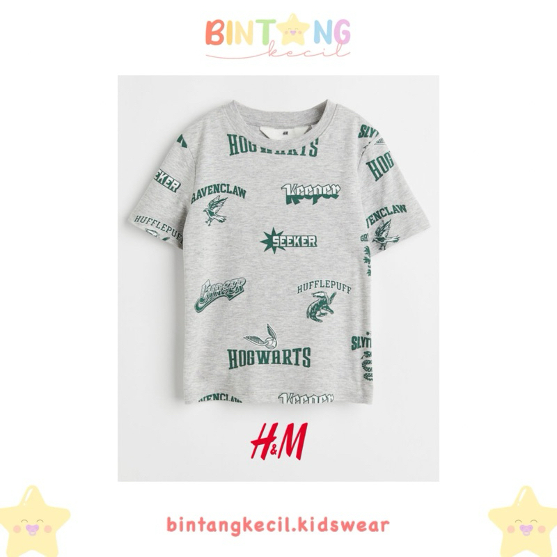 H&M Kids Tshirt - Harry Potter Light Grey