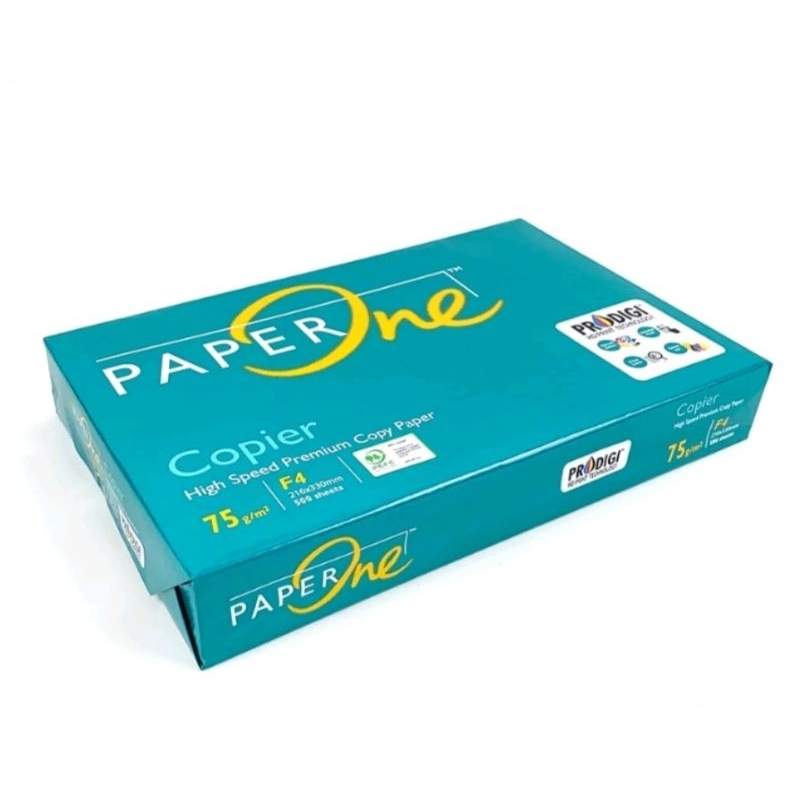 

Kertas HVS F4-75 gsm- PAPER ONE 1 Rim