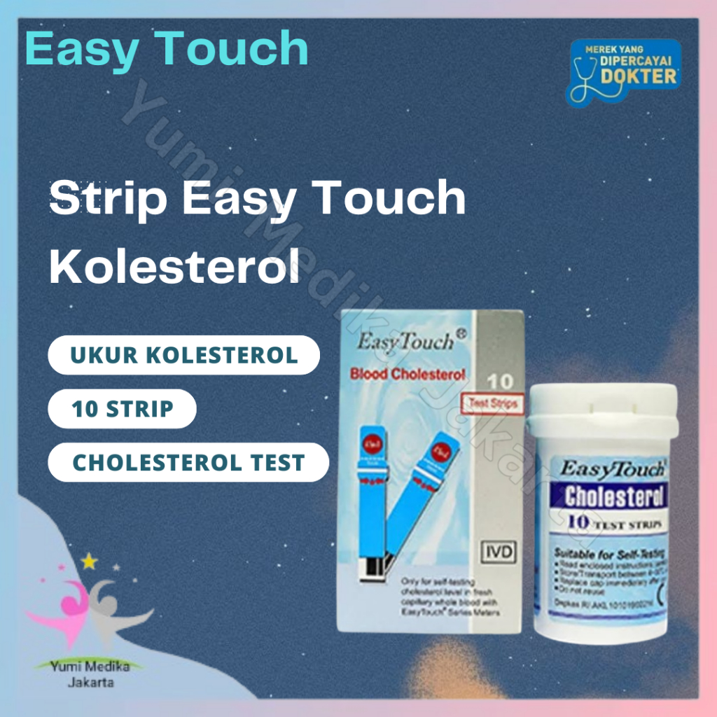STRIP EASY TOUCH KOLESTEROL/STRIP EASY TOUCH CHOLESTEROL/STRIP EASY TOUCH