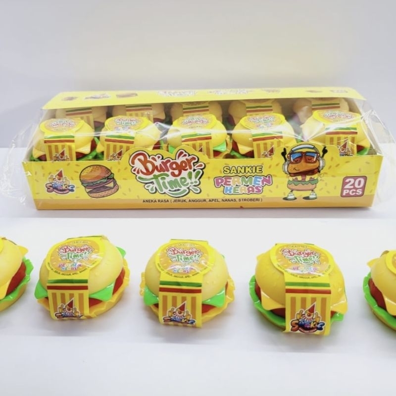 

1pack 20 SANKIE BURGER TIME