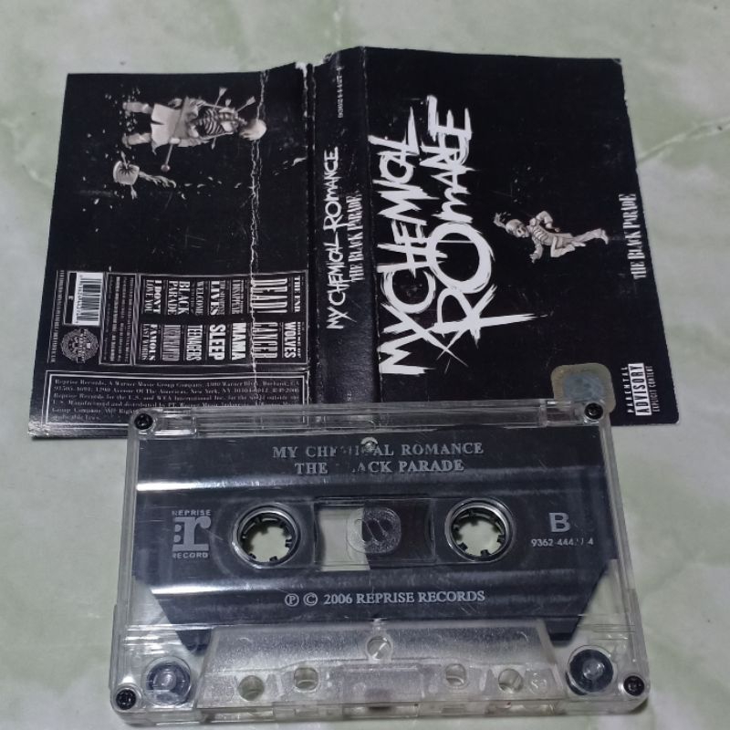 kaset pita MCR My Chemical Romance - The black parade